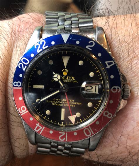 1960 rolex gmt master 1675|rolex gmt master 1675 history.